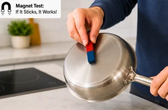 Magnet sticking to the bottom of induction-compatible cookware