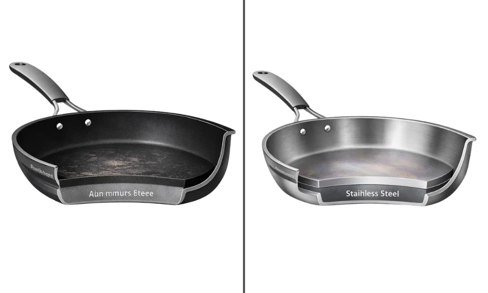 Calphalon Cookware hard-anodized vs stainless steel